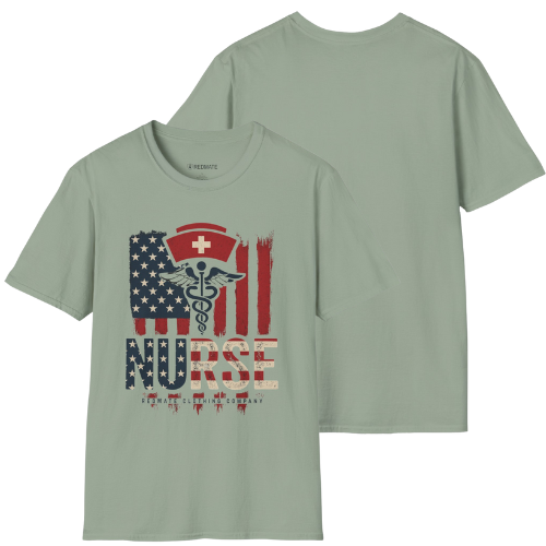 Patriotic Nurse T-Shirt