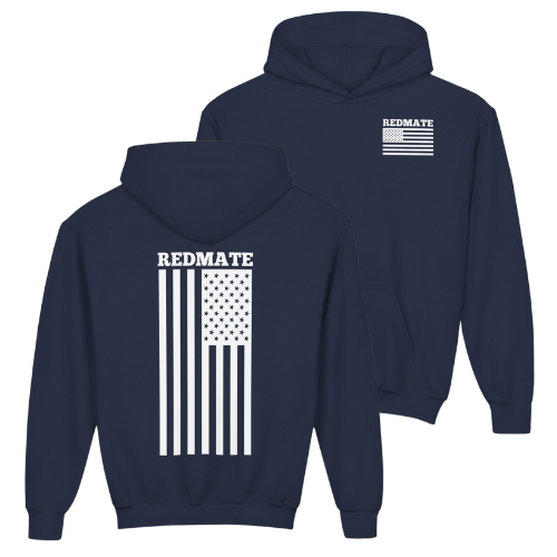 Kids Classic Flag Hoodie
